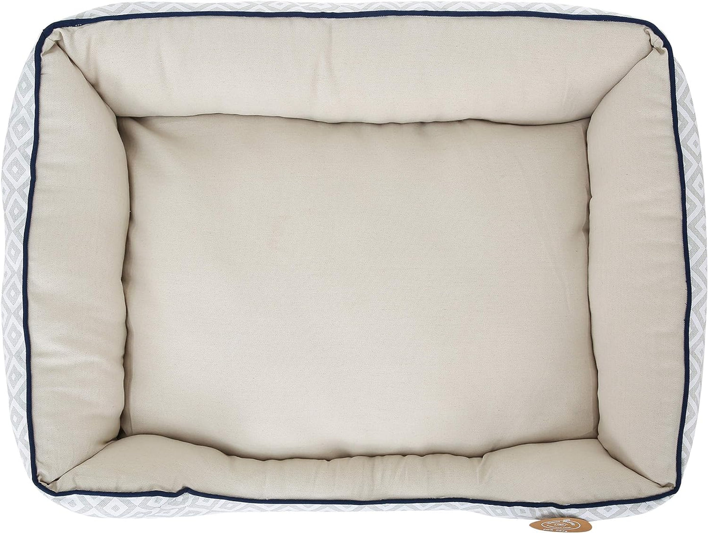 Now House for Pets by Grey Diamond Cuddler Dog Bed, Medium Medium Dog Bed Washable Dog Bed for Medium Sized Dogs by Now House by (FF16410)