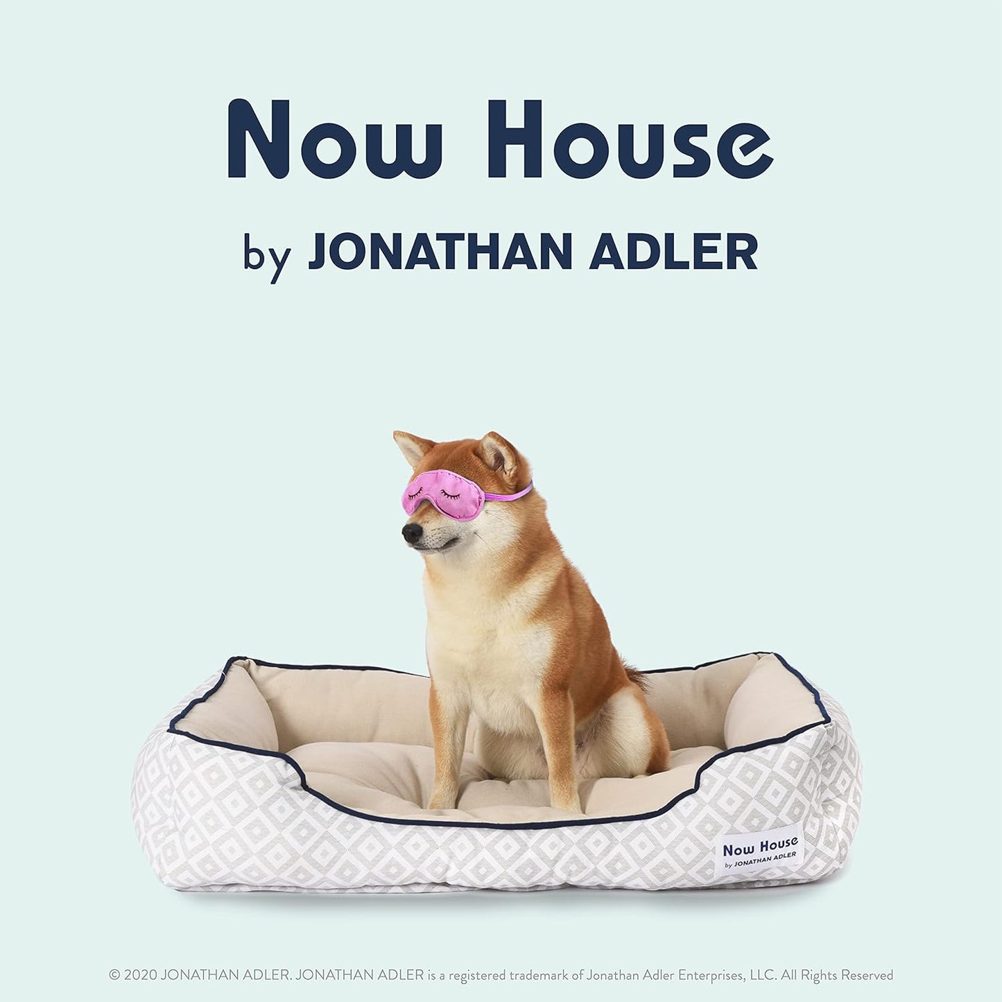 Now House for Pets by Grey Diamond Cuddler Dog Bed, Medium Medium Dog Bed Washable Dog Bed for Medium Sized Dogs by Now House by (FF16410)