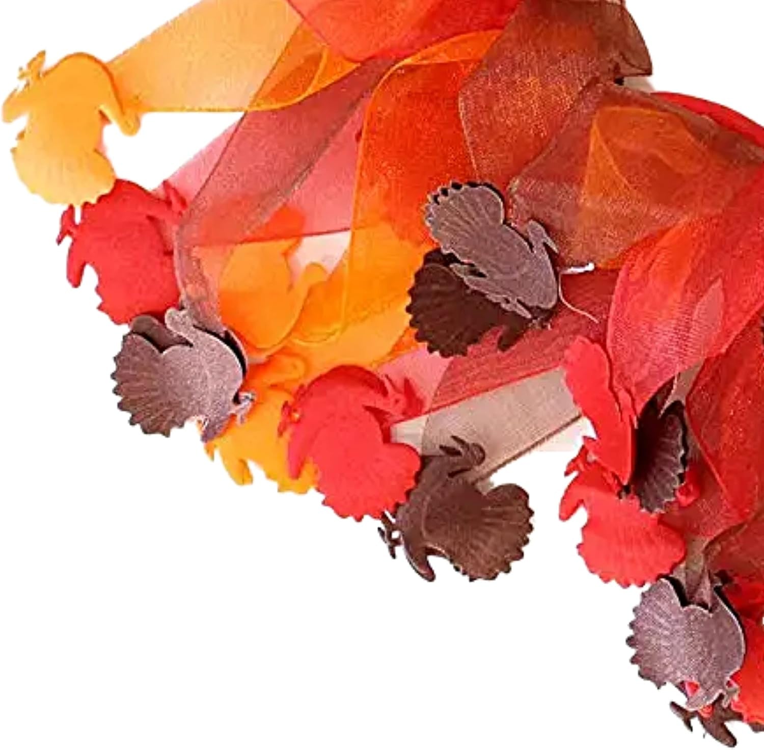 Thanksgiving Turkey Decorative Dog Collar (Large)