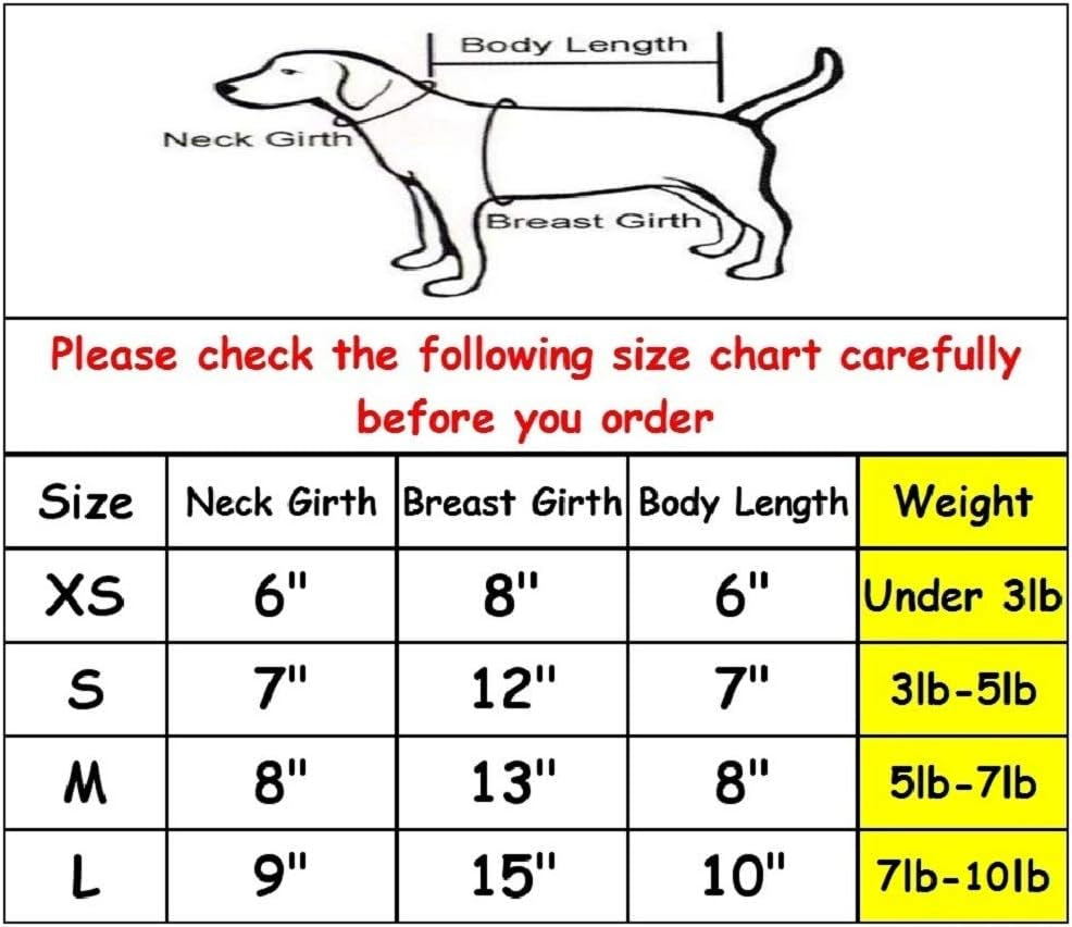 A Pet Small Dog Security Print Hoodie for Cute Dogs Sweatshirt Comfort Puppy Winter Costume Hoodies